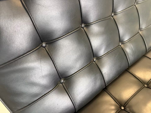 Knoll Barcelona Chair Leather Chair Armchair – fauteuils, Vintage (photo 2 of 14)