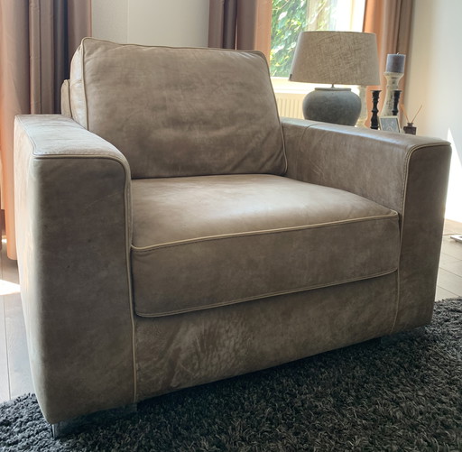 Sehr schöner Ledersessel / Loveseat