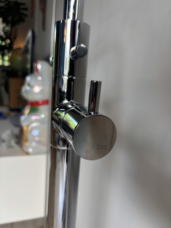 Image 1 of Bongio vrijstaande design badkraan met natuurstenen voet – compleet met inbouwbox