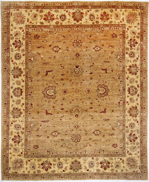 Original Handgeknüpfter Teppich Ziegler 300 X 245 Cm Top Zustand