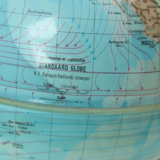 Image 1 of Lampe Globe illuminée 1967