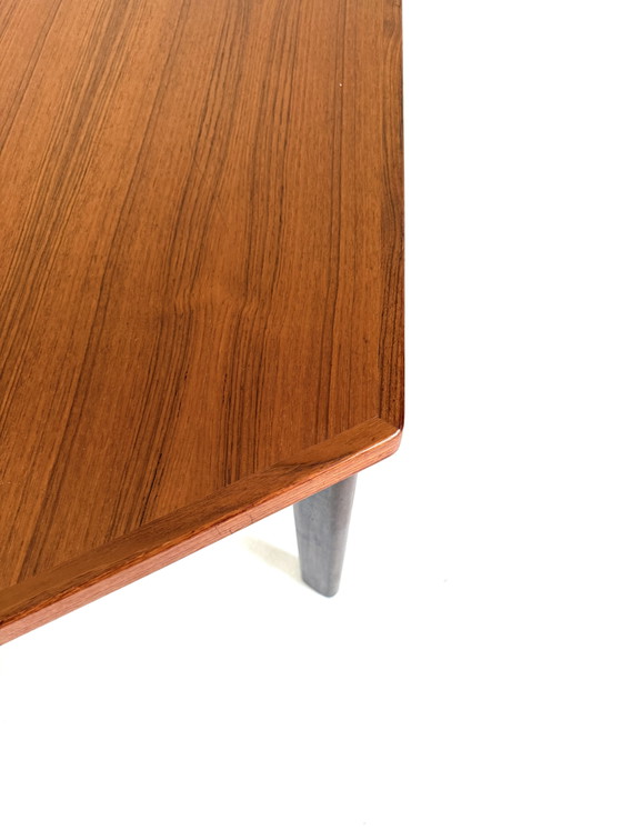 Image 1 of Table de salle à manger extensible vintage en teck danois des années 60