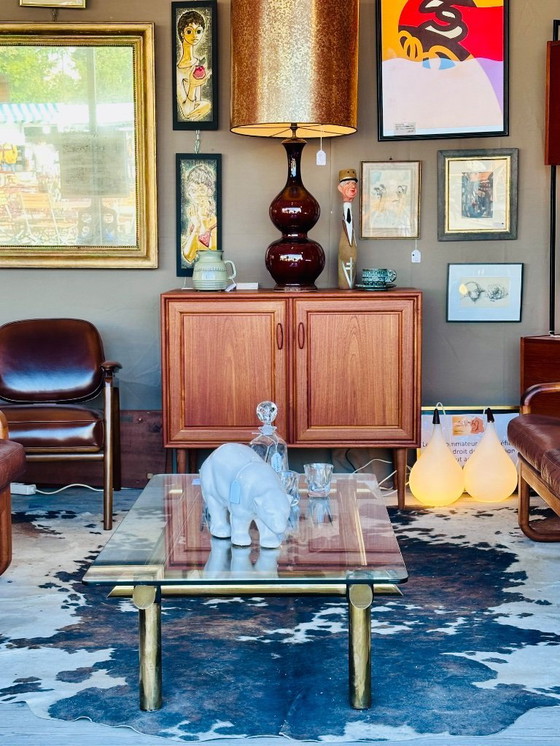 Image 1 of Mueble de almacenamiento escandinavo de teca de la década de 1970 de RT Moëbel