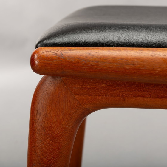 Image 1 of Design danois Chaises Boomerang Modèle 370 par Erik Christensen pour Slagelse Mobelvaerk, Lot de 6