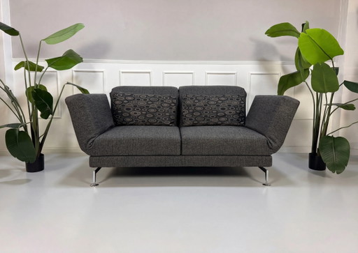 Brühl Moule Canapé Grau Schlafsofa Canapé Design