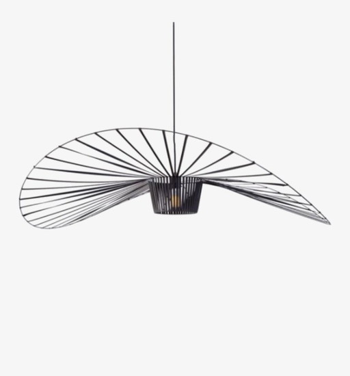 Pendant lamp Vertigo black 140 cm