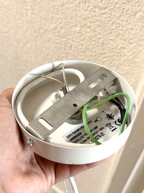 Image 1 of Lampadario atomico Sputnik vintage - Icona degli anni '80 | Altezza regolabile