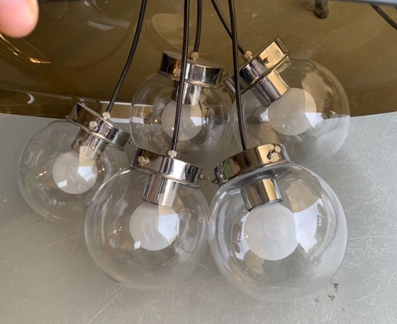 Image 1 of MidCentury - Bauhaus Designer Lamp - Ceiling Lamp - Rarity