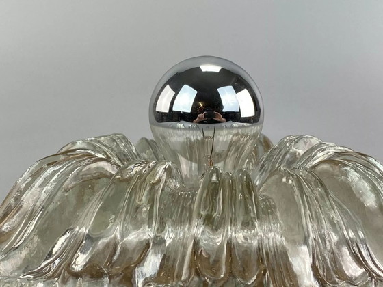 Image 1 of 60's 70's Lampe Lampe murale Lampe Ice Glas Space Age Design 60s
