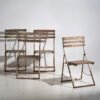 Antike Gartenstühle (ca. 1920). 4er-Set #31 – Wood, Iron (photo 9 of 40)