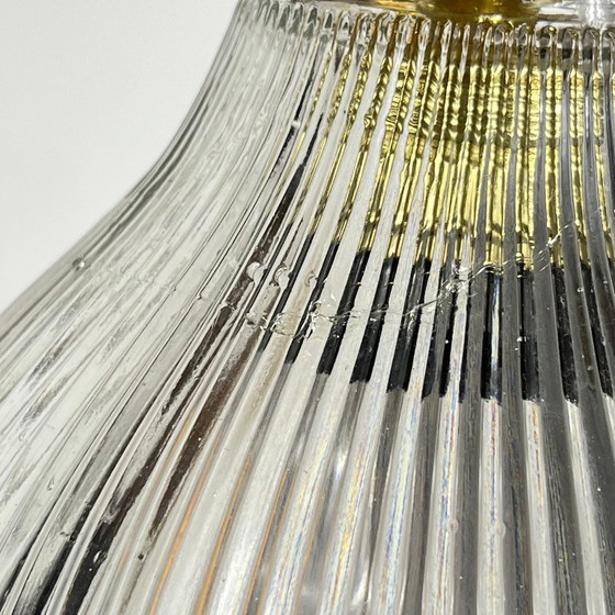 Lampada a Sospensione Industriale Holophane con Globo in Vetro Prismatico – Lampade a sospensione, Glass (photo 7 of 10)