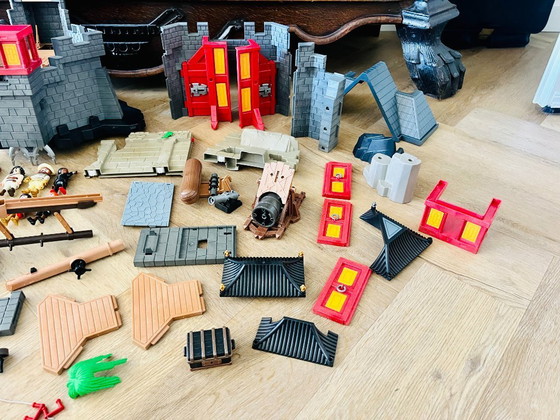 Image 1 of rare Big lot Playmobil dragons castle parts vintage collectible toy + extra