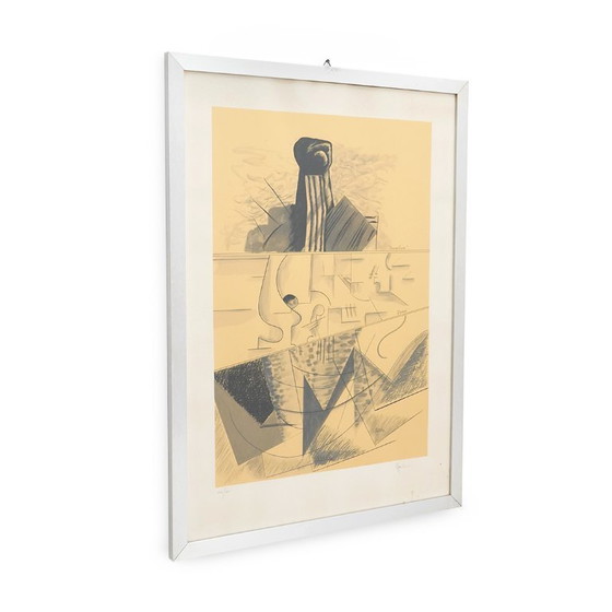 Image 1 of Aldo Mondino, Litografia a colori su carta, Danza, anni '70