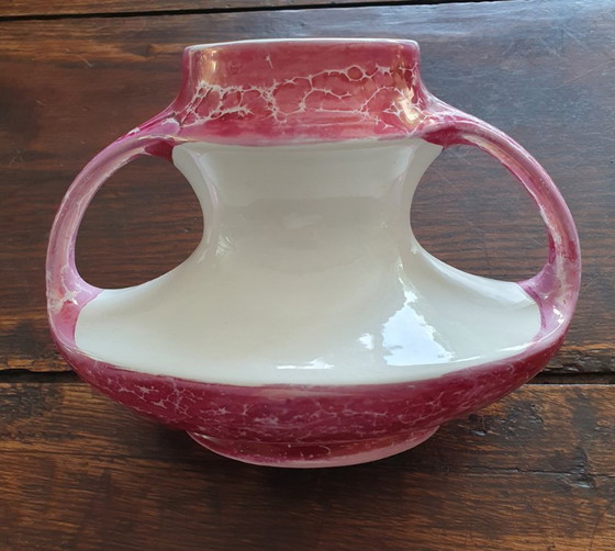 Image 1 of Art Deco vase set NIMY (Belgian pottery ca. 1920)