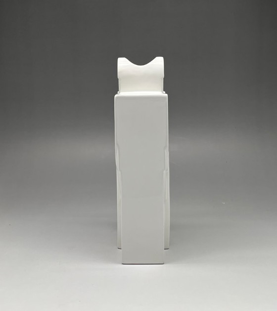 Image 1 of Postmodern GEO-ART vase “Aquarius” (Aquarius) – Attrib. Adolf Stepan – 1980s