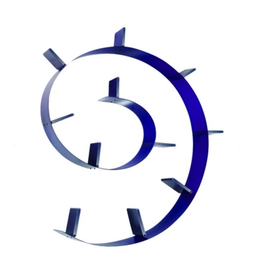 BOOKWORM /11 di Ron Arad - Blu Cobalto - Kartell