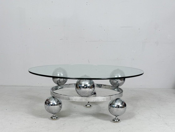 Image 1 of Space Age/Sputnik/Atomic, Coffee Table, Couchtisch, Deutschland, 1970er Jahre