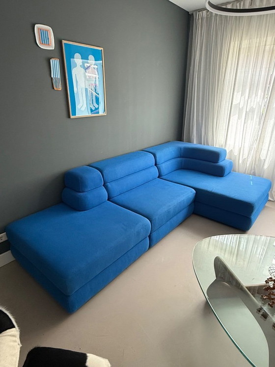 Image 1 of Studio Henk bank blauw wol