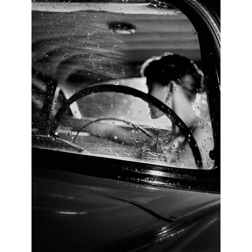 Oldtimer bei Nacht von Alain Daussin, 1986