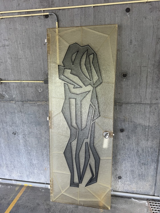 Image 1 of Brutalist Fiberglass Door