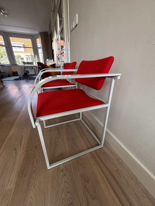 2x Pastoe FM80 eettafel stoelen