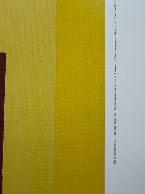 Josef Albers (1888–1976), Study for Homage to the Square, 1957, Affiche d'Exposition, 2022 – Paper (photo 7 of 11)