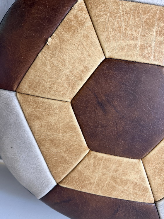 Image 1 of Patchwork-Pouf aus den 1970er Jahren