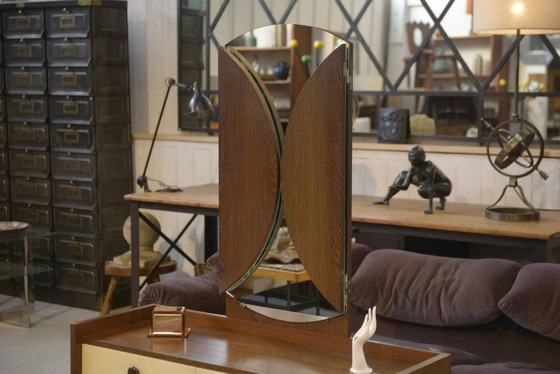Wenge hairdresser from the 1990s – Dressing tables, Wood, Vintage (photo 4 of 12)