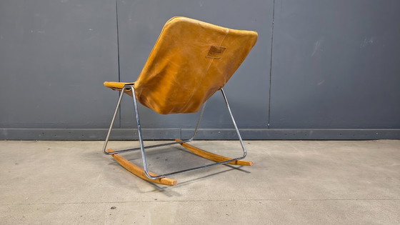 Image 1 of Vintage G1 rocking chair by Pierre Guariche, 1950s