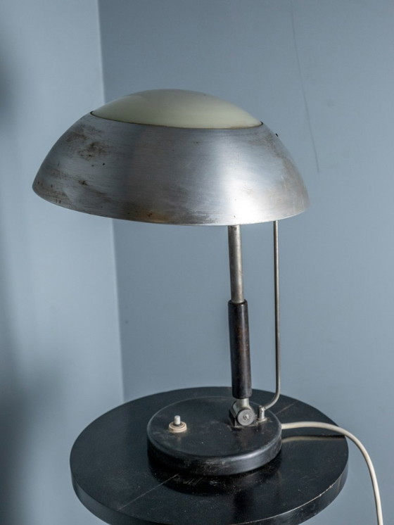 Image 1 of Lampe de Bureau Bauhaus par Karl Trabert pour G. Schanzenbach, 1930s