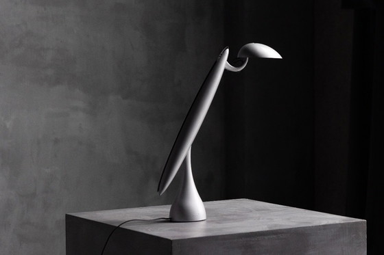 Image 1 of Lampade da scrivania postmoderne Heron di Isao Hosoe per Luxo, Norvegia, anni '90
