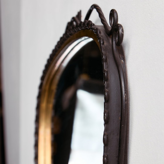 Image 1 of MK10734 Specchio in ferro battuto