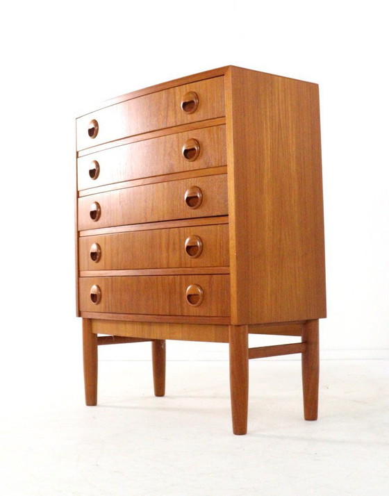 Image 1 of Kai Kristiansen for Feldballes chest of drawers, vintage Danish design