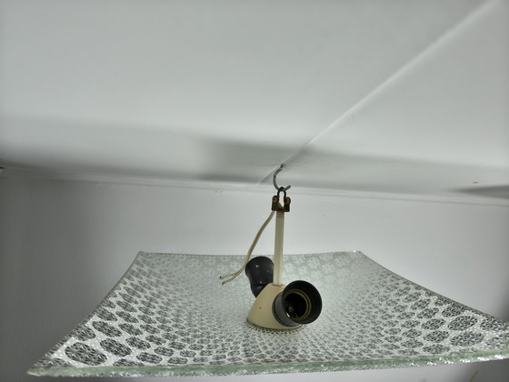 Image 1 of Vintage plafondlamp 2 fittingen 