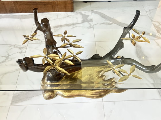 Image 1 of Willy Daro “Bonsai” coffee table, Belgium, 1970s