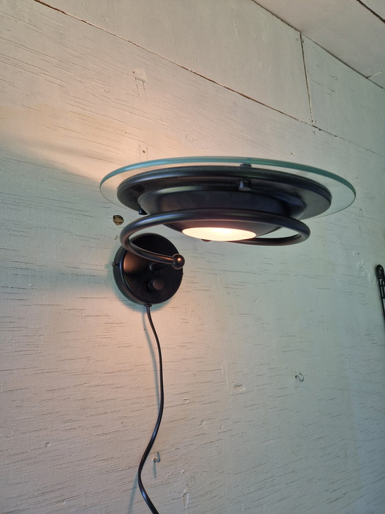 Image 1 of Postmodern Steinhauer UFO Wall Sconce