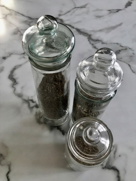 Image 1 of Glass candy jars