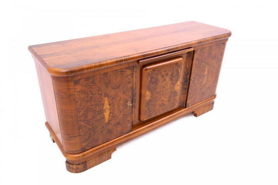 Image 1 of Large Art Deco Chest of Drawers, Poland, 1940s