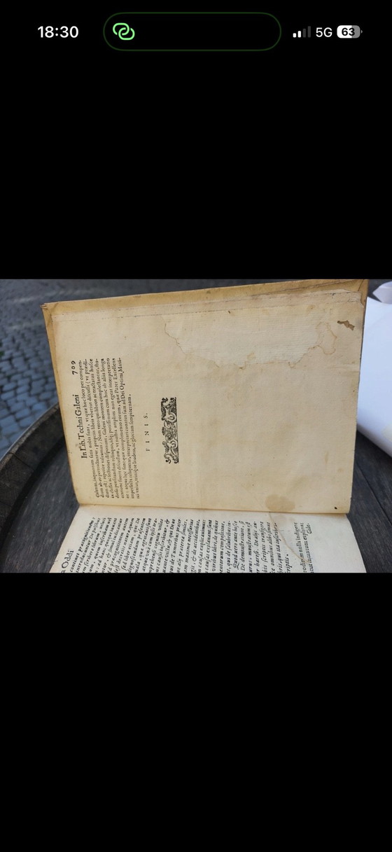 Oddo degli Oddi, Raro libro di medicina del 1574, Stampe artistiche, Carta, Bianco (foto 7 di 11)