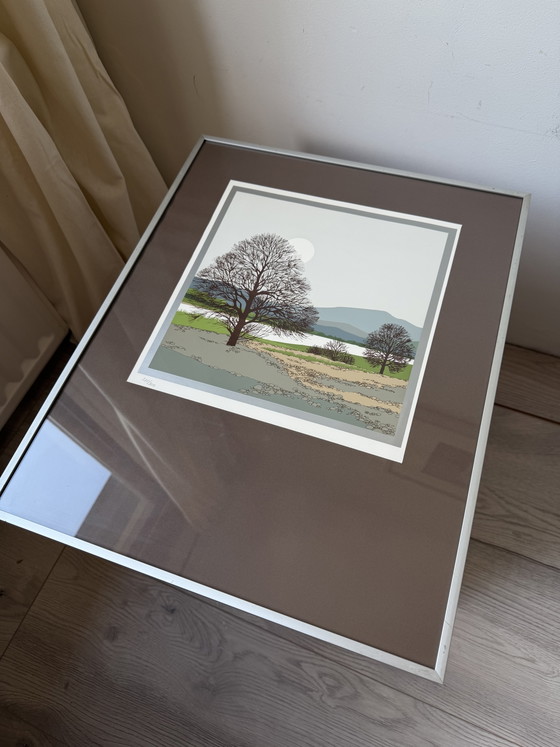 Image 1 of Vintage zeefdruk in beperkte oplage
