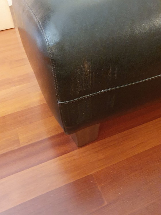 Image 1 of Leather Hocker large (rectangular)