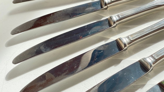 Image 1 of 8 Couteaux de Table A. Krupp Italy Vintage