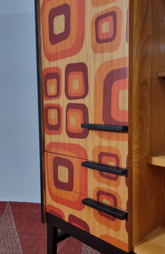 Image 1 of Vintage vitrinekast jaren 70