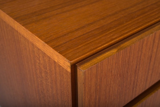 Image 1 of Teakholzschrank von Dieter Waeckerlin für Behr Möbel, Deutschland, 1960er Jahre
