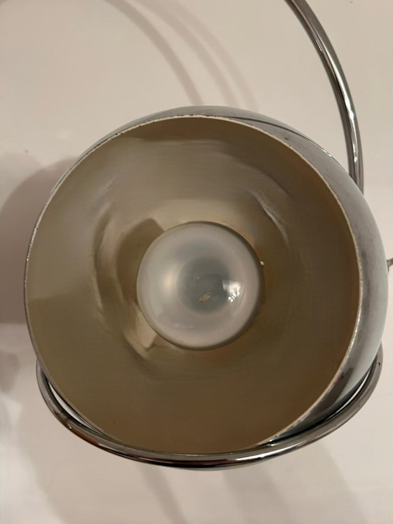 Image 1 of Lampada da parete ad arco Gepo Amsterdam, dal design vintage, con doppia finitura cromata.