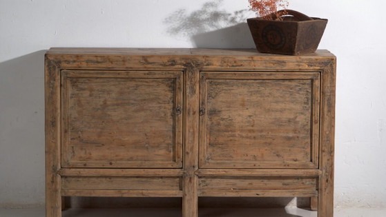 Tall Chinese sideboard – Northwest China, circa 1930 – Sideboard cabinet (photo 3 of 40)