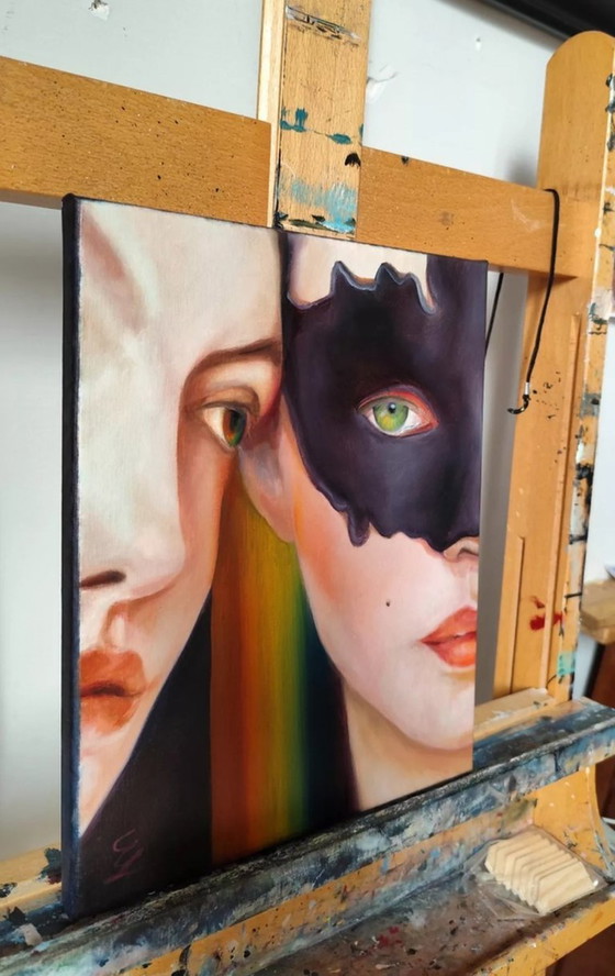 Veronica CICCARESE - L'Emozione - Artist's Painting – Paintings & Drawings, Canvas (photo 5 of 11)