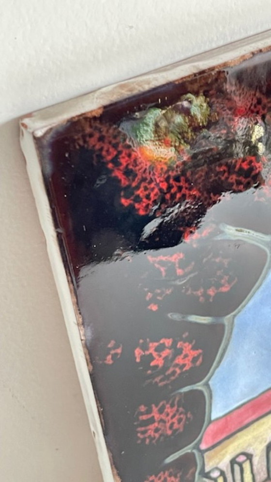 Image 1 of Decorazione murale in ceramica vintage