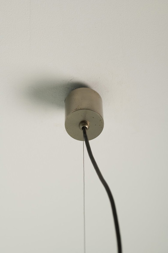 Lampada a Sospensione LS-120 3 Livelli - Anni '70 - Carlo Nason, Mazzega, Lampade a sospensione, Metallo (foto 12 di 14)