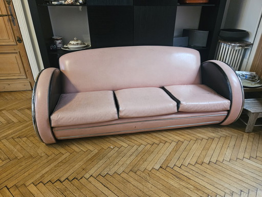 Woonkamer van Donal Deskey (bank + fauteuil)